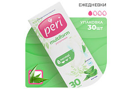 Прокладки ежедн.Peri 30шт.Multiform Алоэ Вера