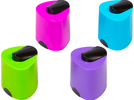 Точилка Berlingo 15012 "Color Zone", 1 отверстие, пластиковая, ассорти