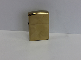 Зажигалка Z1 золото бензиновая