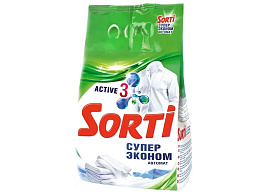 Стиральный порошок Sorti Автомат 1500г М Супер Эконом (Казань)