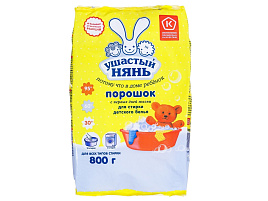Стиральный порошок Ушастый нянь 800гр Детский