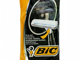 Станок для бритья Бик Метал 5шт с защит.покр(черный)5416