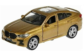 Машина металлическая X6-12MAT-BG BMW X6 бежевая