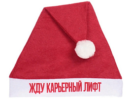 Шапка Дед Мороз 182-431 Жду карьерный лифт