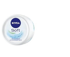 Крем для лица Nivea 200мл Soft Увлажн.банка