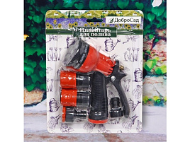 Полив Пистолет-распылитель 8 режимов 720-542