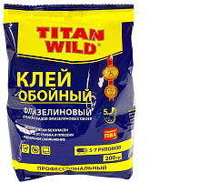 Клей Обойный Titan Wild 200г флизелин TWF200-SP 0173