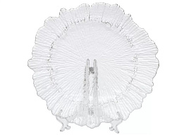 Блюдо стекло 27см Y4-8753/481450 Лед