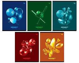 Тетрадь 48л.  Т5ск48_вл 08798 "Спорт", выб.лак