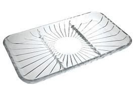 Блюдо стекло 27,6*16,2см 54883/0080 Элегант в/уп