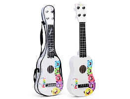 Гитара JR-011 Веселые монстрики 4 струны, в сумке