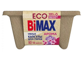 Стиральный порошок Капсулы Bimax  М Эко 12шт Арома