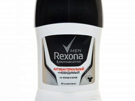Дезодорант Rexona 50мл стик муж.Невид.на черн.и белом(Unilever)3617