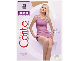 Колготки Conte NUANCE 20 №4 natural
