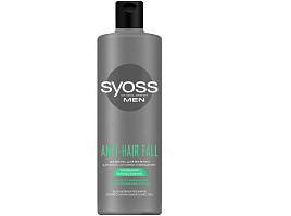 Шампунь муж.Syoss 450мл. Anti-Hair Fall д.тон.прот.вып.(Shw)