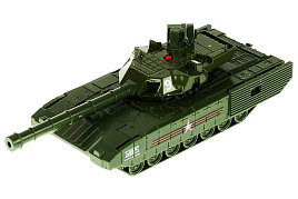 Машина металлическая ARMATA-12SL-GN-WOD АРМАТА ТАНК Т-14 12 см, вращ.баш, инерц, зелен, кор.