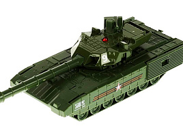 Машина металлическая ARMATA-12SL-GN-WOD АРМАТА ТАНК Т-14 12 см, вращ.баш, инерц, зелен, кор.