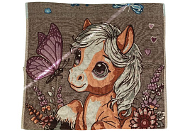 СГ Полотенце кухонное 50*100 Лошадка стеганое