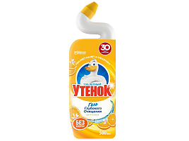 Средство для туалета Утенок Актив 500мл.Цитрусовый без хлорки (Johnson)