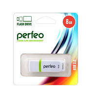 Флеш-драйв Perfeo USB 8Gb C11 белый