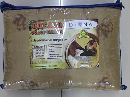 Одеяло Евро Верблюжья шерсть облегченное