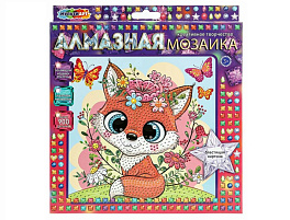 Алмазная мозаика 20*20 AM20X20-108988 Лисичка