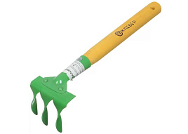 Грабли садовые 3 зубчика Клевер ГВ3 8307