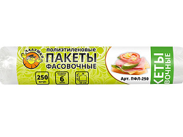 Пакет фасов. 25*32 Ладушки 250шт.