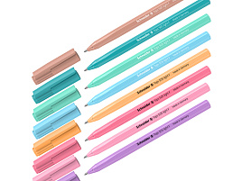 Ручка  Schneider 150520 "Tops 505 F" синяя, 0,8мм, корпус пастель ассорти