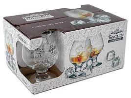 Набор бокалов для бренди 6шт 1714-Г Победа начинаеся с решения 250мл