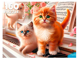 Пазл 160эл. Котята на рояле Ф160-2395