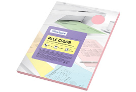 Бумага OfficeSpace PC_38235"Pale Color", А4, 80г/м2, 100л., (розовый)