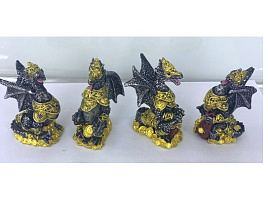 Статуэтка 899-017 Магический Дракон с деньгами