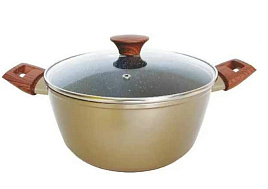 Кастрюля литой алюминий 2,4л WR-1878 Dorato