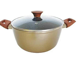 Кастрюля литой алюминий 2,4л WR-1878 Dorato