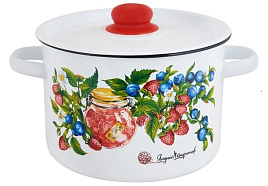 Кастрюля эмаль 4,5л 1с17с Конфитюр
