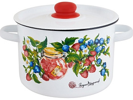 Кастрюля эмаль 4,5л 1с17с Конфитюр