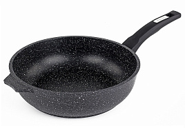 Сотейник 24см Мечта гранит black б/кр 243802/0233