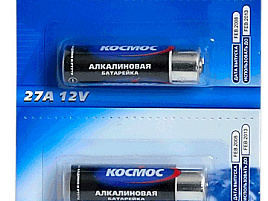 Батарейка Космос 27 А (5бл)
