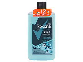 Гель для душа мужской Rexona 450мл 2в1 Горный лед М