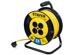 Удлинитель 50м*4р Stayer силовой 55072-50