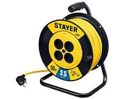 Удлинитель 50м*4р Stayer силовой 55072-50