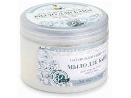 Мыло жидкое Баб.Агафья 500мл Белое для бани