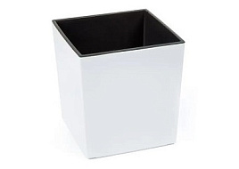 Кашпо цветочное 19*19*19,5 Juka 036960/5517 белый