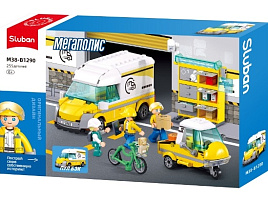 Конструктор Брик M38-B1290 Служба доставки 255дет