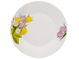 Тарелка мелкая 17,5см 7" т7-9413/1036 Крокусы