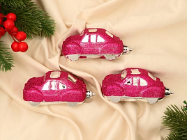 Фигурка Машинка Набор 9510192 розовый 3шт