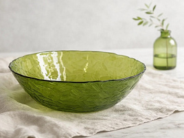 Салатник 22см 5820/1-Н7 Олива