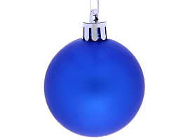 Шар 5см 183-854 Матовый синий 1шт