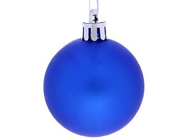 Шар 5см 183-854 Матовый синий 1шт